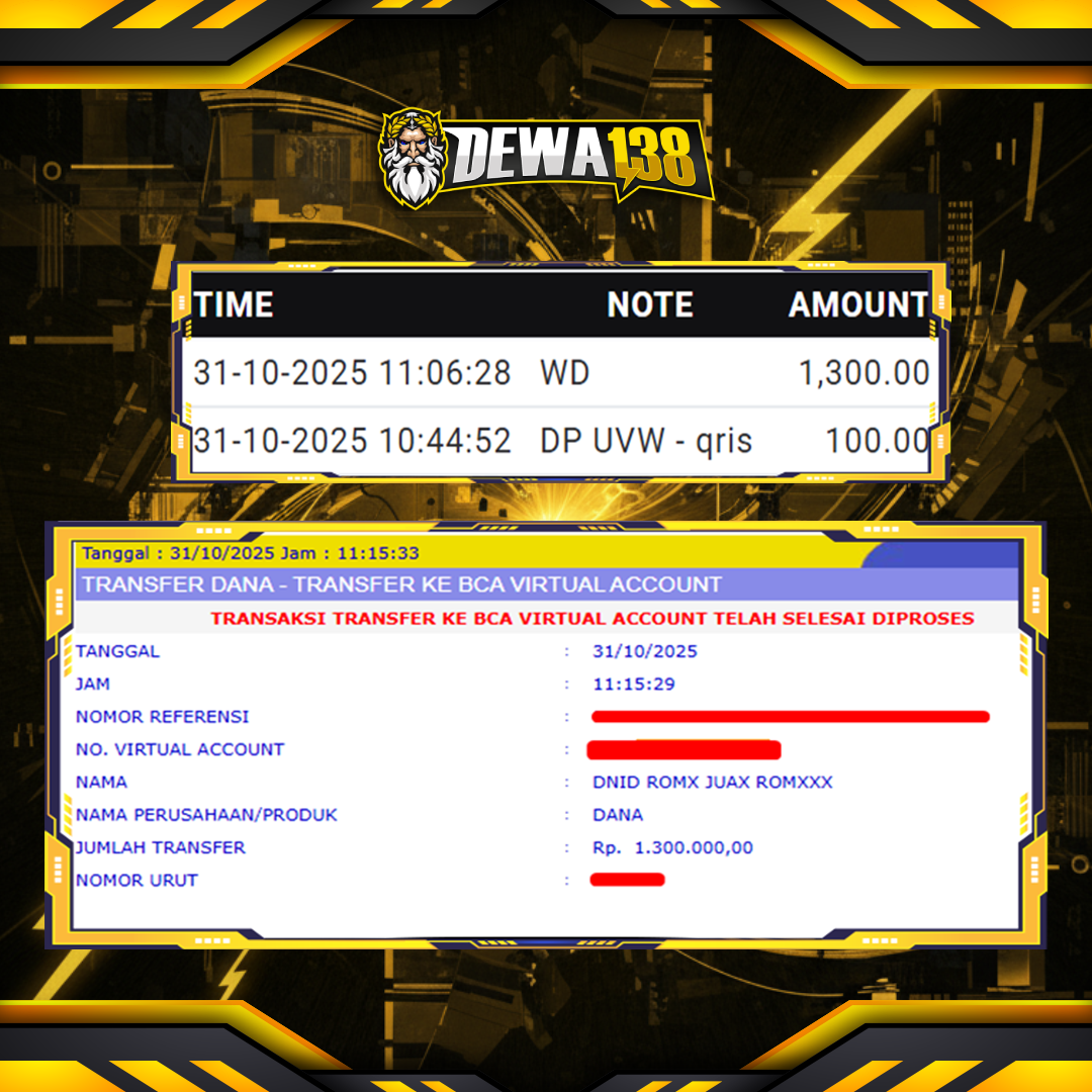 BROJP138AA: Tempat Game Jackpot Dalam Waktu Singkat Depo 100k Wd 1,3 Juta